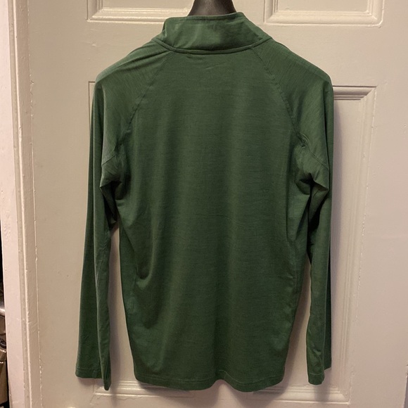 Eddie Bauer “Dark Ivy” green quarter zip UPF 50 top - size S - Picture 6 of 10